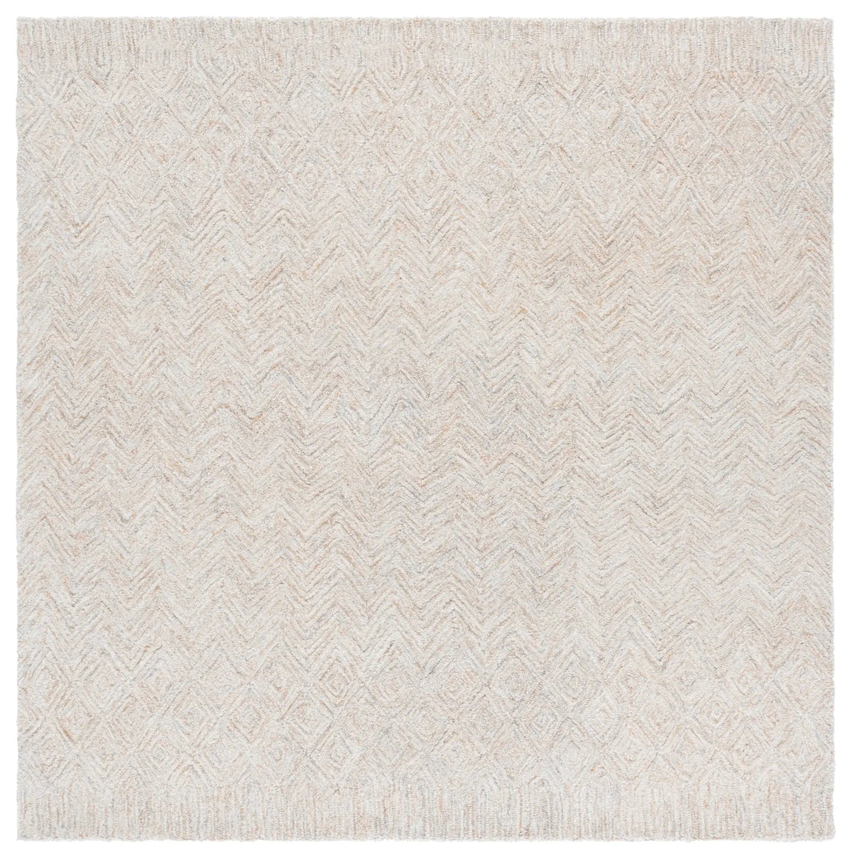 Safavieh Pine 6'-0" x 6'-0" Rug in Rust / Light Grey