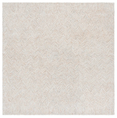 Safavieh Pine 6'-0" x 6'-0" Rug in Rust / Light Grey