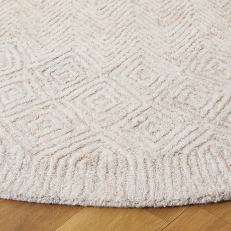 Safavieh Pine 6'-0" x 6'-0" Rug in Rust / Light Grey