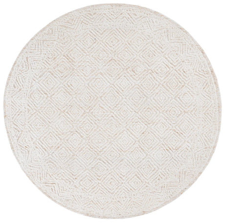 Safavieh Pine 6'-0" x 6'-0" Rug in Ivory / Orange