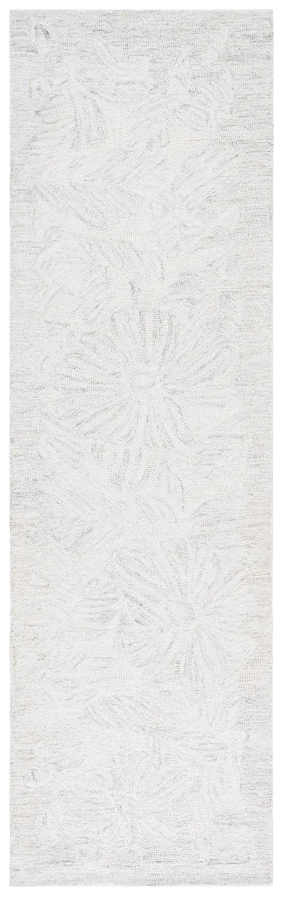 Safavieh Pine 2'-3" x 8'-0" Rug in Light Grey / Ivory