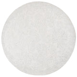 Safavieh Pine 6'-0" x 6'-0" Rug in Light Grey / Ivory