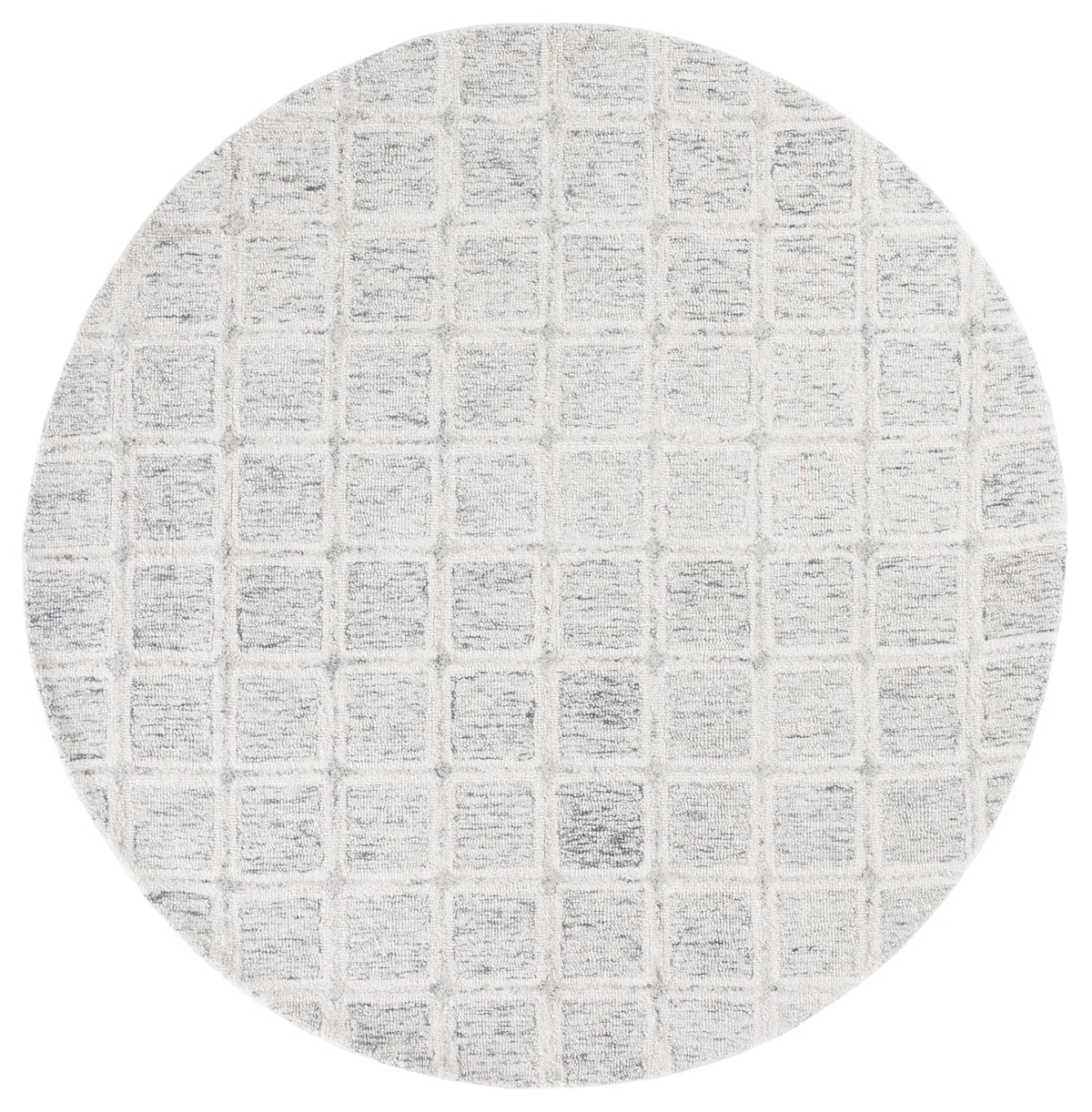 Safavieh Pine 6'-0" x 6'-0" Rug in Grey / Ivory