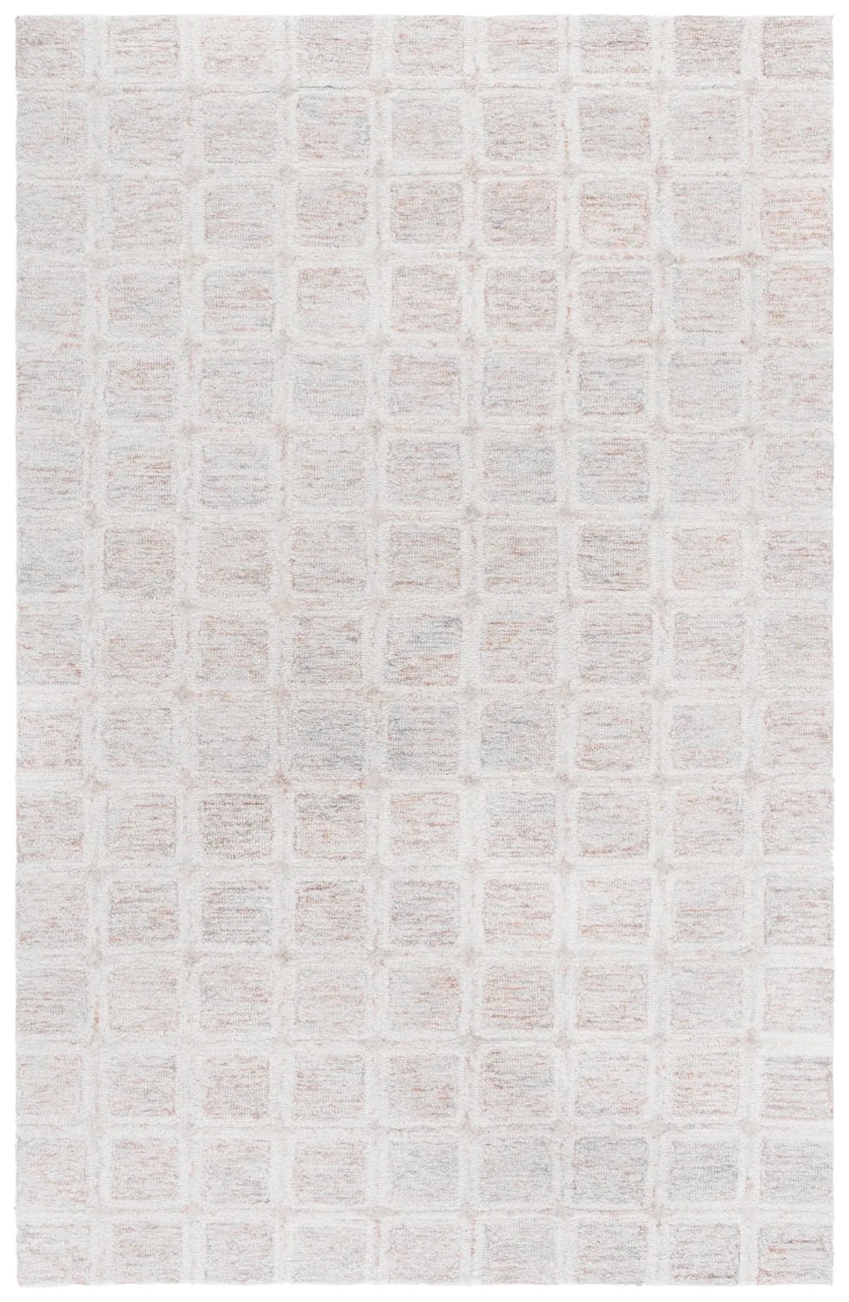 Safavieh Pine 4'-0" x 6'-0" Rug in Rust / Grey