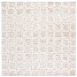Safavieh Pine 6'-0" x 6'-0" Rug in Rust / Grey