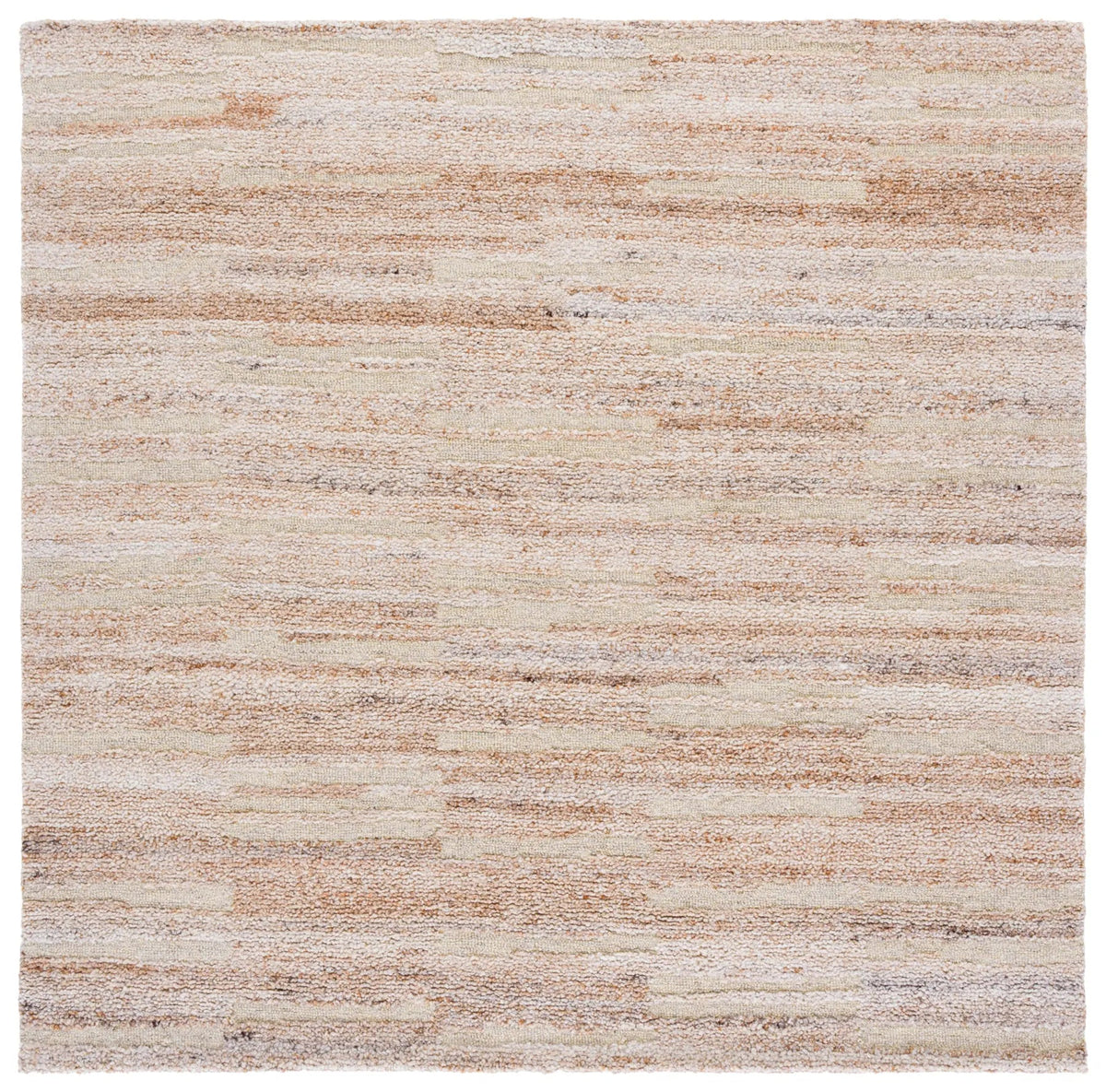 Safavieh Pine 6'-0" x 6'-0" Rug in Beige / Lt Rust
