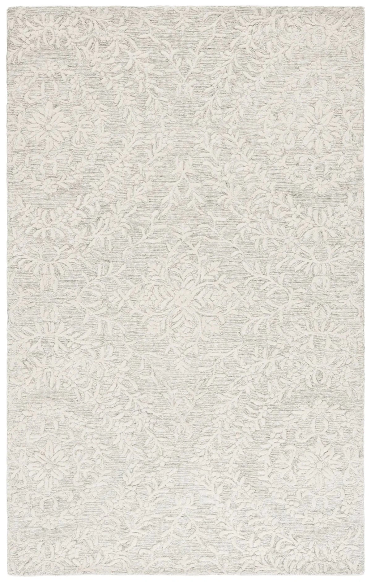 Safavieh Pine 4'-0" x 6'-0" Rug in Light Green / Ivory
