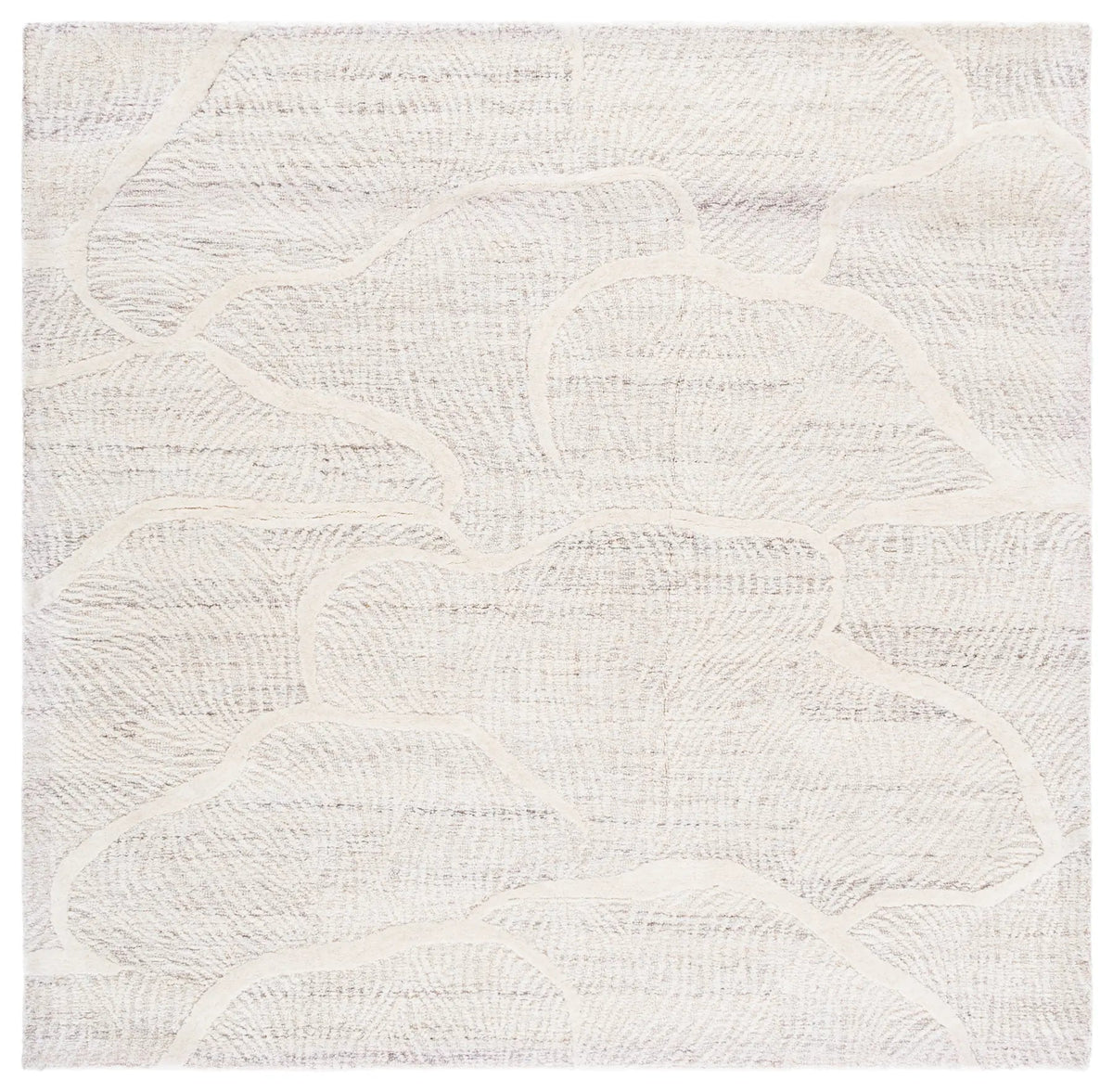 Safavieh Pine 6'-0" x 6'-0" Rug in Beige / Ivory