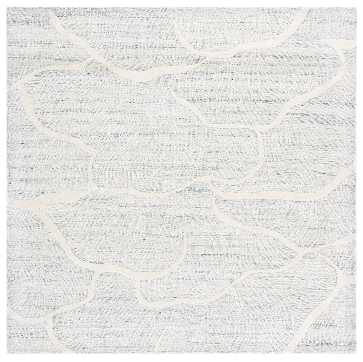Safavieh Pine 6'-0" x 6'-0" Rug in Grey / Ivory