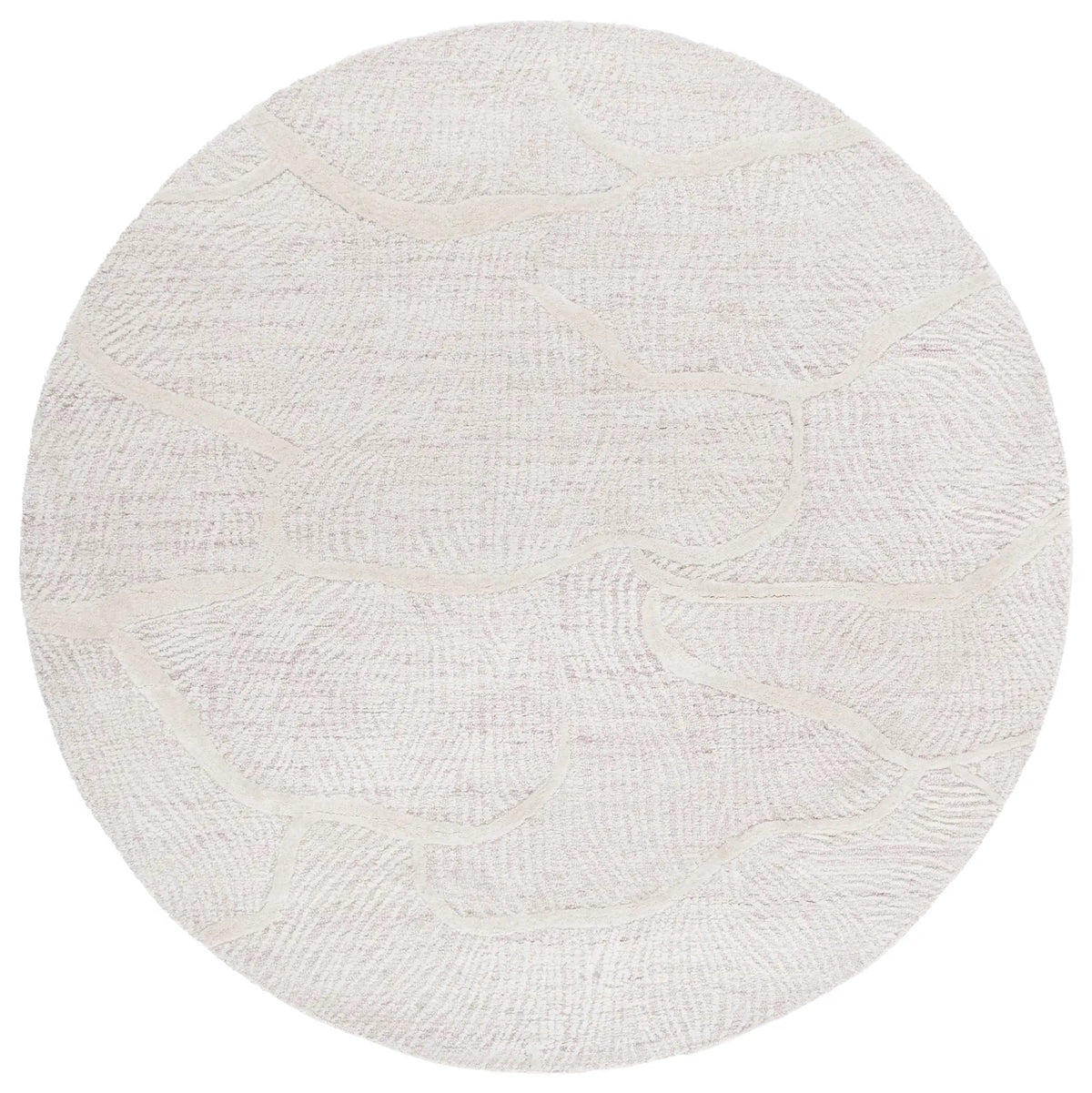 Safavieh Pine 6'-0" x 6'-0" Rug in Pink / Ivory