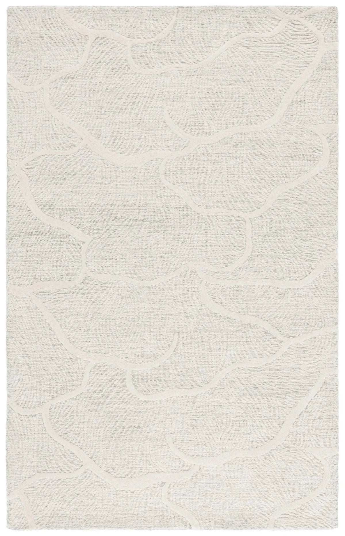 Safavieh Pine 4'-0" x 6'-0" Rug in Sage Green / Ivory