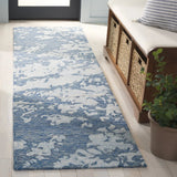 Safavieh Pine 2'-3" x 8'-0" Rug in Blue / Ivory