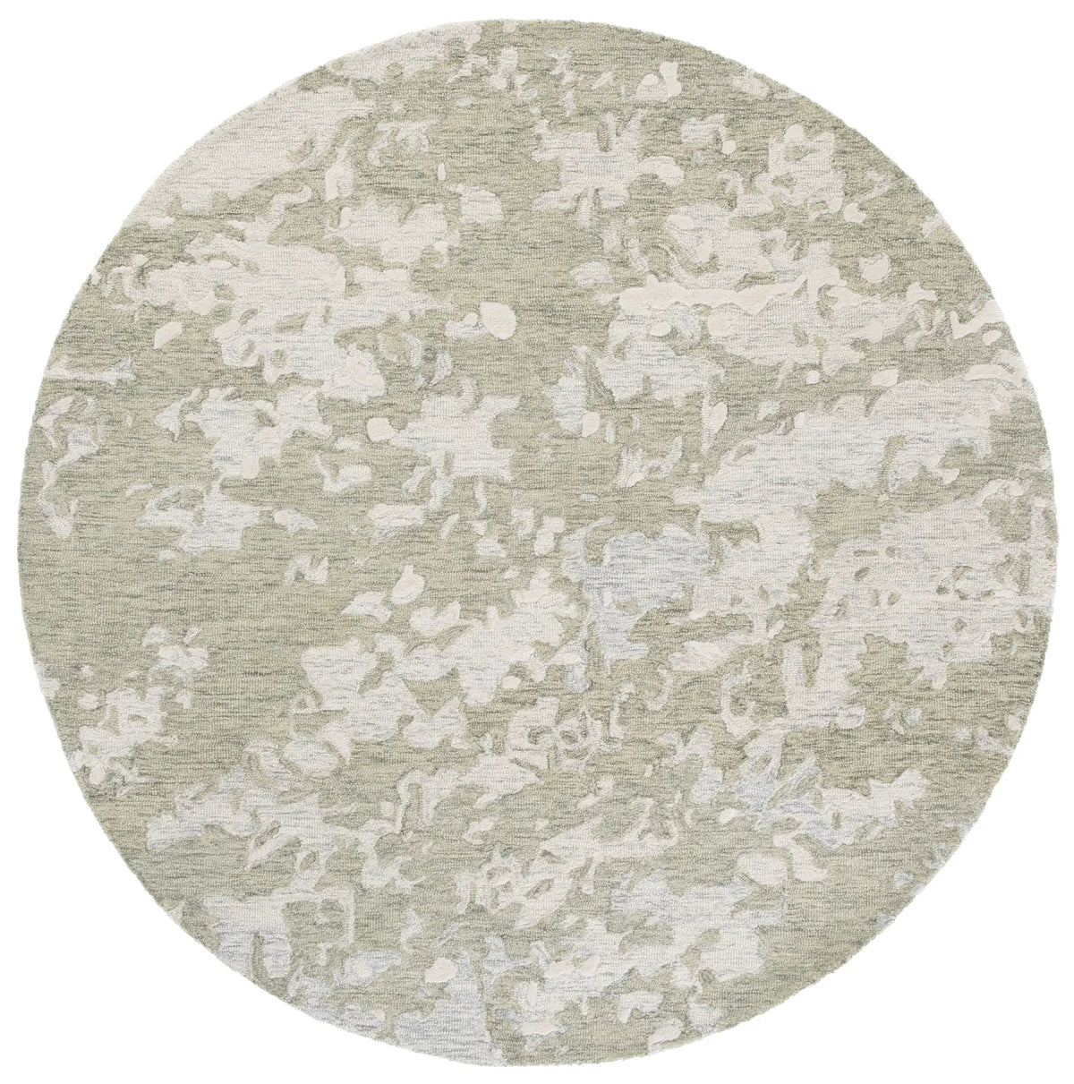 Safavieh Pine 6'-0" x 6'-0" Rug in Sage Green / Ivory