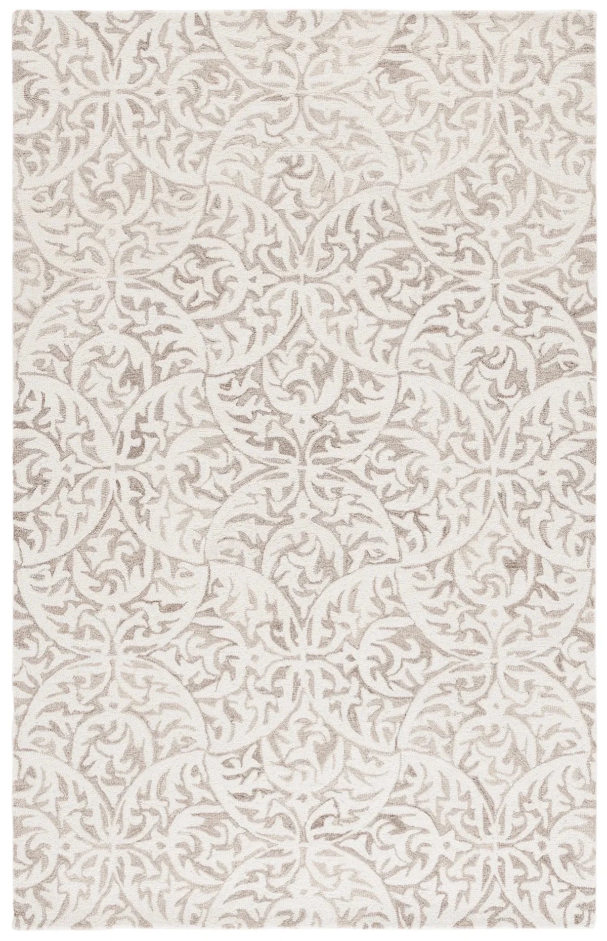 Safavieh Pine 4'-0" x 6'-0" Rug in Beige / Ivory