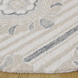 Safavieh Pine 6'-0" x 6'-0" Rug in Beige / Ivory