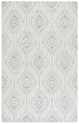 Safavieh Pine 4'-0" x 6'-0" Rug in Light Grey / Blue