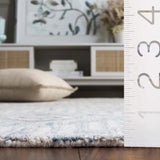 Safavieh Pine 4'-0" x 6'-0" Rug in Light Grey / Blue