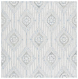 Safavieh Pine 6'-0" x 6'-0" Rug in Light Grey / Blue