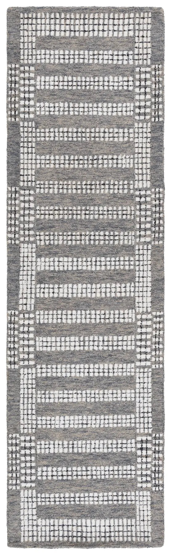 Safavieh Pine 2'-3" x 8'-0" Rug in Grey / Ivory