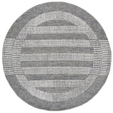Safavieh Pine 6'-0" x 6'-0" Rug in Grey / Ivory