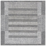 Safavieh Pine 6'-0" x 6'-0" Rug in Grey / Ivory
