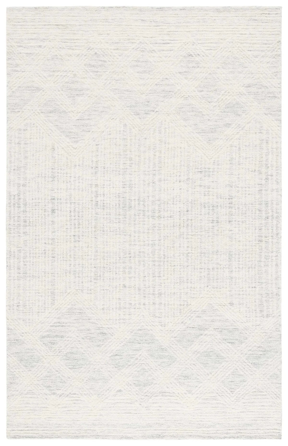 Safavieh Pine 4'-0" x 6'-0" Rug in Light Grey / Ivory