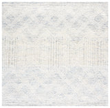 Safavieh Pine 6'-0" x 6'-0" Rug in Light Grey / Ivory