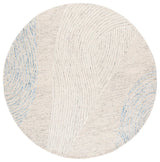 Safavieh Pine 6'-0" x 6'-0" Rug in Light Grey / Ivory