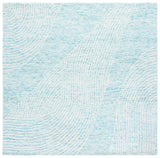 Safavieh Pine 6'-0" x 6'-0" Rug in Turquoise / Ivory