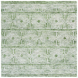 Safavieh Pine 6'-0" x 6'-0" Rug in Green / Ivory