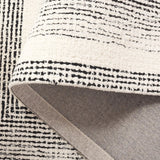 Safavieh Pine 4'-0" x 6'-0" Rug in Black / Ivory