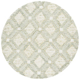 Safavieh Pine 6'-0" x 6'-0" Rug in Sage / Ivory