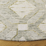 Safavieh Pine 6'-0" x 6'-0" Rug in Sage / Ivory
