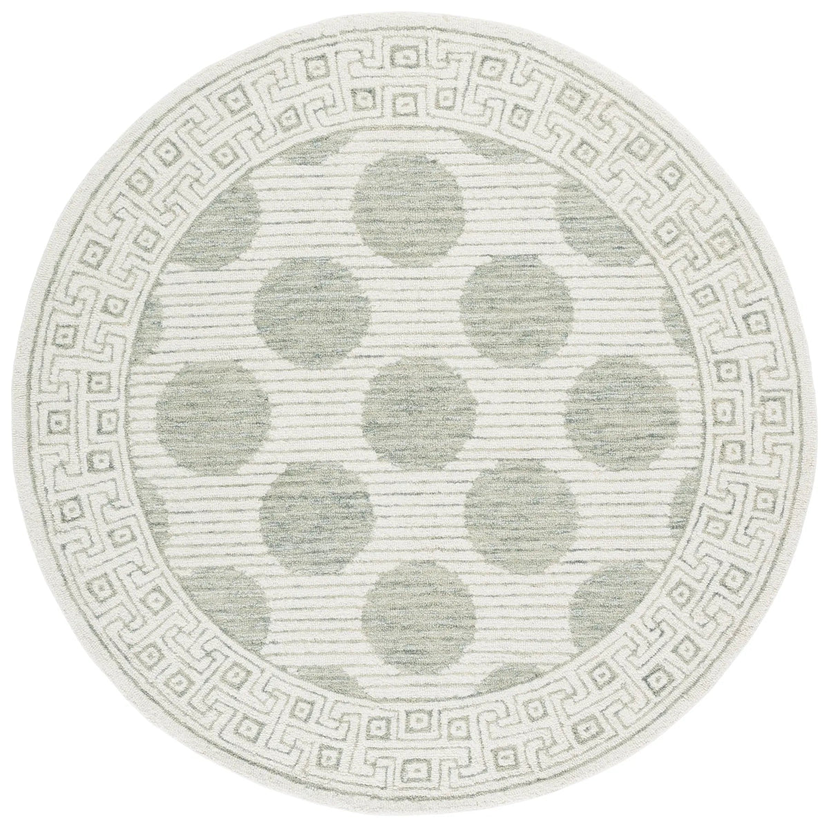 Safavieh Pine 6'-0" x 6'-0" Rug in Sage / Ivory