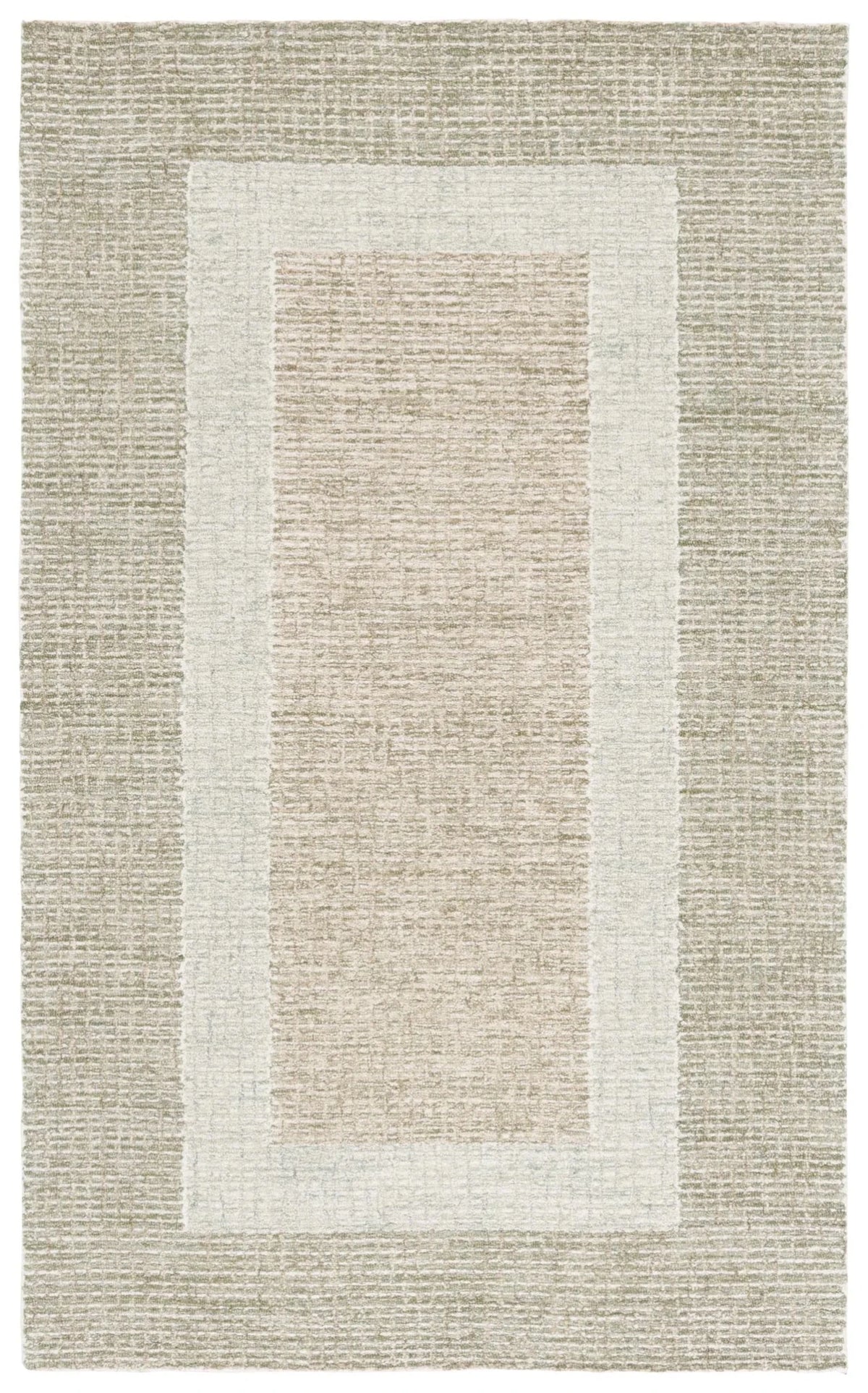Safavieh Pine 4'-0" x 6'-0" Rug in Green / Ivory