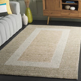 Safavieh Pine 4'-0" x 6'-0" Rug in Green / Ivory