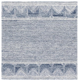 Safavieh Pine 6'-0" x 6'-0" Rug in Blue / Ivory