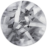 Safavieh Porcello 6'-7" x 6'-7" Rug in Ivory / Grey