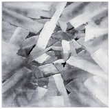 Safavieh Porcello 6'-7" x 6'-7" Rug in Ivory / Grey