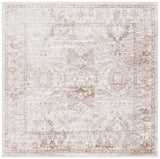 Safavieh Prestige 6'-7" x 6'-7" Rug in Beige / Blue
