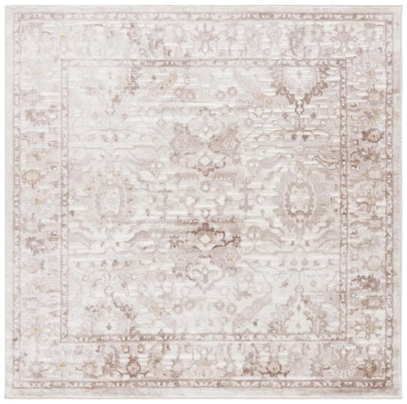 Safavieh Prestige 6'-7" x 6'-7" Rug in Beige / Blue