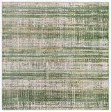 Safavieh Prestige 6'-7" x 6'-7" Rug in Ivory / Green