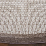 Safavieh Prestige 6'-7" x 6'-7" Rug in Ivory / Brown