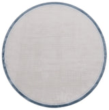 Safavieh Prestige 6'-7" x 6'-7" Rug in Ivory / Blue