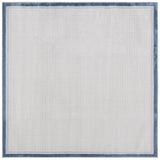 Safavieh Prestige 6'-7" x 6'-7" Rug in Ivory / Blue