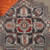 Safavieh Pyramid Pyr215F Grey/Ivory/Rust Rug.