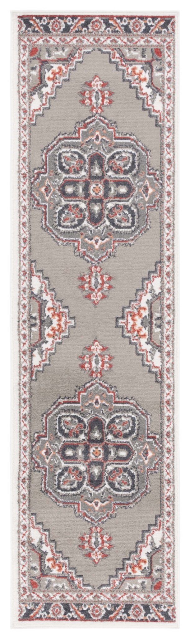 Safavieh Pyramid Pyr215F Grey/Ivory/Rust Rug.
