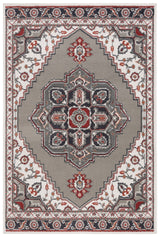 Safavieh Pyramid Pyr215F Grey/Ivory/Rust Rug.