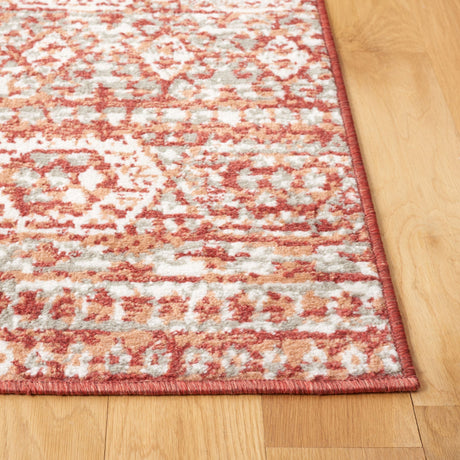 Safavieh Pyramid Pyr218P Rust/Ivory Grey Rug.