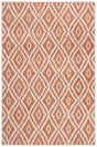 Safavieh Pyramid Pyr219P Rust/Ivory Rug.